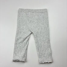 Load image into Gallery viewer, Unisex Kids &amp; Co, grey ribbed leggings / bottoms, FUC, size 00,  