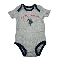 Load image into Gallery viewer, Boys US Polo Assn, soft cotton bodysuit / romper, GUC, size 00,  