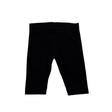 Load image into Gallery viewer, Unisex Tiny Little Wonders, black stretchy leggings / bottoms, EUC, size 0000,  
