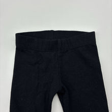 Load image into Gallery viewer, Unisex Tiny Little Wonders, black stretchy leggings / bottoms, EUC, size 0000,  