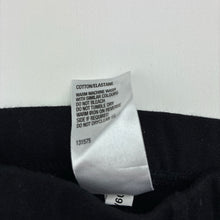 Load image into Gallery viewer, Unisex Tiny Little Wonders, black stretchy leggings / bottoms, EUC, size 0000,  