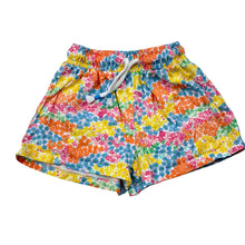 Load image into Gallery viewer, Girls Anko, colourful floral cotton shorts, elasticated, EUC, size 4,  