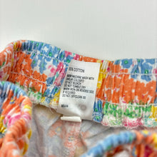Load image into Gallery viewer, Girls Anko, colourful floral cotton shorts, elasticated, EUC, size 4,  