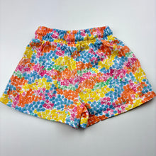 Load image into Gallery viewer, Girls Anko, colourful floral cotton shorts, elasticated, EUC, size 4,  