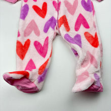 Load image into Gallery viewer, Girls Anko, soft fleece zip coverall / romper, EUC, size 00,  