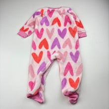 Load image into Gallery viewer, Girls Anko, soft fleece zip coverall / romper, EUC, size 00,  