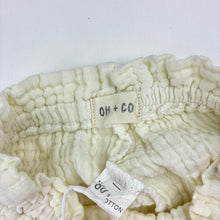 Load image into Gallery viewer, Girls OH + CO, crinkle cotton pants, elasticated, GUC, size 0-1,  