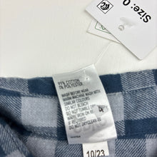 Load image into Gallery viewer, Boys Anko, soft feel chekced long sleeve shirt, NEW, size 0,  