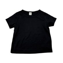 Load image into Gallery viewer, Unisex SHEIN, black lightweight tee / top, GUC, size 1,  