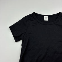 Load image into Gallery viewer, Unisex SHEIN, black lightweight tee / top, GUC, size 1,  
