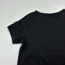 Load image into Gallery viewer, Unisex SHEIN, black lightweight tee / top, GUC, size 1,  