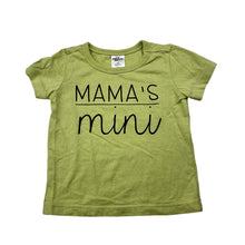 Load image into Gallery viewer, Unisex Baby Berry, green cotton tee / top, EUC, size 00,  