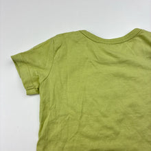 Load image into Gallery viewer, Unisex Baby Berry, green cotton tee / top, EUC, size 00,  