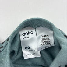 Load image into Gallery viewer, Unisex Anko, soft feel long sleeve pyjama top, EUC, size 00,  