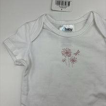 Load image into Gallery viewer, Girls 4 Baby, soft feel stretchy bodysuit / romper, NEW, size 00,  