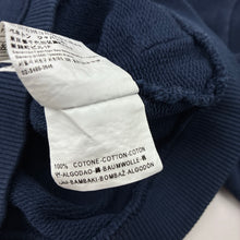 Load image into Gallery viewer, Unisex United Colors of Benetton, navy cotton zip up sweater, GUC, size 00,  
