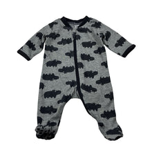 Load image into Gallery viewer, Boys Kids &amp; Co, soft feel zip coverall / romper, GUC, size 00000,  