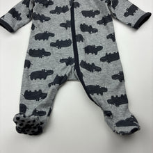 Load image into Gallery viewer, Boys Kids &amp; Co, soft feel zip coverall / romper, GUC, size 00000,  