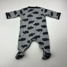 Load image into Gallery viewer, Boys Kids &amp; Co, soft feel zip coverall / romper, GUC, size 00000,  