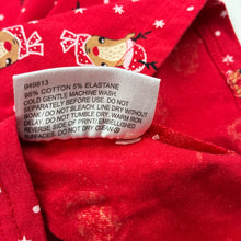 Load image into Gallery viewer, Girls Mango, stretchy Christmas short sleeve dress, EUC, size 0, L: 41cm
