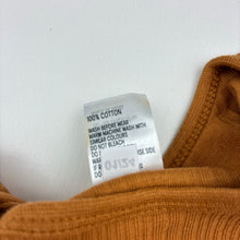Load image into Gallery viewer, Unisex Anko, ribbed cotton bodysuit / romper, EUC, size 1,  