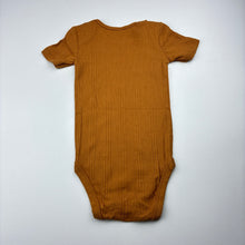 Load image into Gallery viewer, Unisex Anko, ribbed cotton bodysuit / romper, EUC, size 1,  