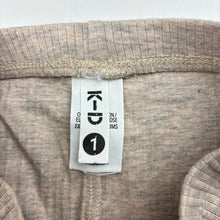 Load image into Gallery viewer, Girls KID, organic cotton blend leggings / bottoms, EUC, size 1,  