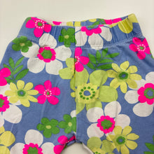 Load image into Gallery viewer, Girls Mango, stretchy floral bike shorts, elasticated, GUC, size 2,  