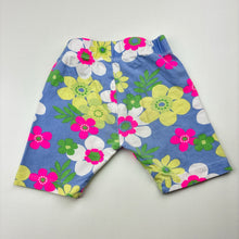 Load image into Gallery viewer, Girls Mango, stretchy floral bike shorts, elasticated, GUC, size 2,  