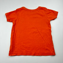 Load image into Gallery viewer, Boys Anko, orange cotton tee / top, skateboards, GUC, size 2,  
