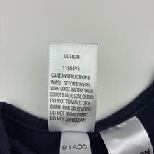 Load image into Gallery viewer, Boys Dymples, navy soft feel cotton shortalls / romper, GUC, size 0,  