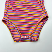 Load image into Gallery viewer, Girls SHEIN, colourful ribbed singletsuit romper, EUC, size 1,  