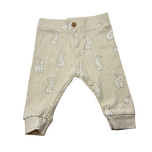 Load image into Gallery viewer, Unisex Target, organic cotton blend leggings / bottoms, rabbits, GUC, size 000,  