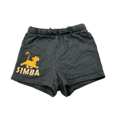 Load image into Gallery viewer, Unisex H&amp;M, Disney Lion King Simba cotton shorts, elasticated, GUC, size 0,  