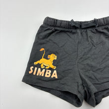Load image into Gallery viewer, Unisex H&amp;M, Disney Lion King Simba cotton shorts, elasticated, GUC, size 0,  