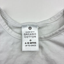 Load image into Gallery viewer, Unisex Target, stretchy organic cotton blend tee / top, GUC, size 0,  
