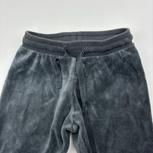 Load image into Gallery viewer, Unisex H&amp;M, grey velour pants / bottoms, elasticated, GUC, size 000,  