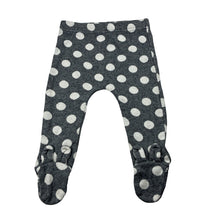 Load image into Gallery viewer, Girls Cotton On, knitted cotton footed leggings, GUC, size 00,  