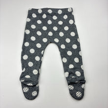 Load image into Gallery viewer, Girls Cotton On, knitted cotton footed leggings, GUC, size 00,  