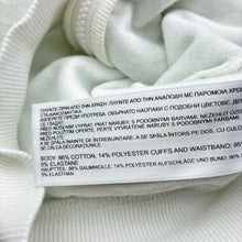 Load image into Gallery viewer, Unisex Carters, white terry zip hoodie sweater, GUC, size 00,  