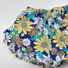 Load image into Gallery viewer, Girls Milkshake, floral cotton shorts, elasticated, wash fade, FUC, size 3,  