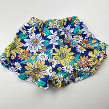 Load image into Gallery viewer, Girls Milkshake, floral cotton shorts, elasticated, wash fade, FUC, size 3,  