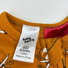 Load image into Gallery viewer, Unisex Baby Berry, lightweight cotton sleeping bag, sloths, EUC, size 000,  