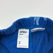 Load image into Gallery viewer, Boys Anko, pyjama shorts, elasticated, dinosaurs, EUC, size 2,  