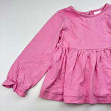 Load image into Gallery viewer, Girls Sprout, pink cotton long sleeve top, GUC, size 2,  