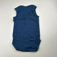 Load image into Gallery viewer, Unisex Bonds, ribbed cotton bodysuit / romper, EUC, size 0,  