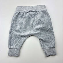 Load image into Gallery viewer, Unisex Country Road, grey velour pants / bottoms, elasticated, EUC, size 000,  