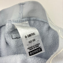 Load image into Gallery viewer, Unisex Bonds, soft fleece pants / bottoms, elasticated, EUC, size 000,  