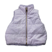 Load image into Gallery viewer, Girls Country Road, reversible corduroy cotton / faux fur vest, EUC, size 0,  