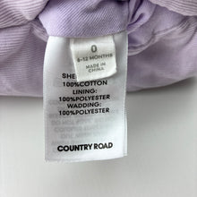 Load image into Gallery viewer, Girls Country Road, reversible corduroy cotton / faux fur vest, EUC, size 0,  